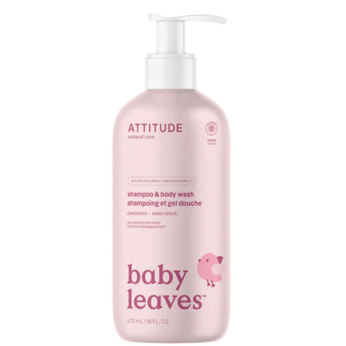 2-in-1 Baby Shampoo & Body Wash- Unscented