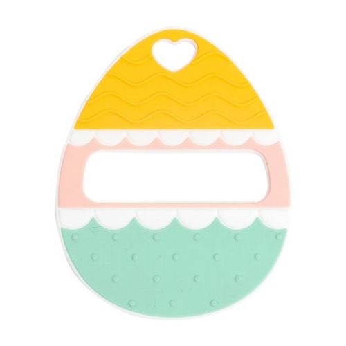 Pearhead Silicone Teether - Easter Egg