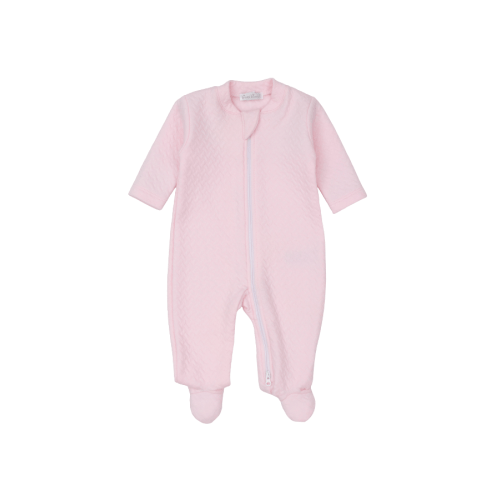 Classic Jacquard Footie - Pink