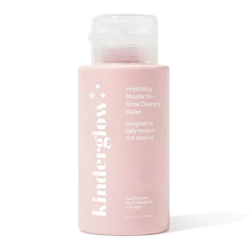 Cica Calm & Clean Hydrating Micellar Water | Baby Cleansing Water - Softer Than Baby Wipes, Non-Toxic - Made With Natural Cica & Calendula - One Hand Smart Pump - No Rinse