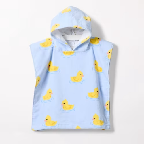 Baby Poncho Towel, Duck