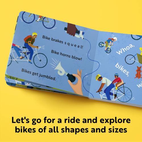 Go, Bikes, Go! by Addie Boswell, Alexander Mostov | Moon Palace Books