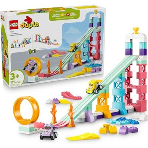 LEGO DUPLO Town 3 in 1 Creative Ramps with Vehicles 10478