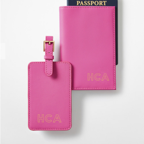 Fillmore Luggage Tag and Passport Case