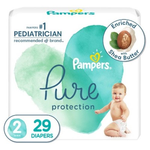 Pampers Pure Protection Diapers - (Select Size and Count)