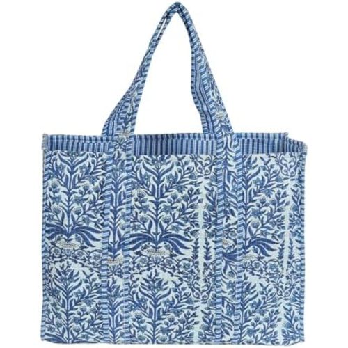 Marubhumi Women Lightweight Travel Bag Purse Cotton Shoulder Tote Bag For Shopping Grocery & Beach Bag