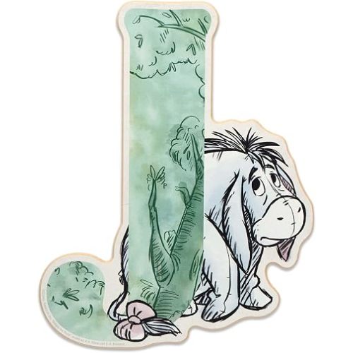 Disney Winnie the Pooh Letter J Wood Wall Decor