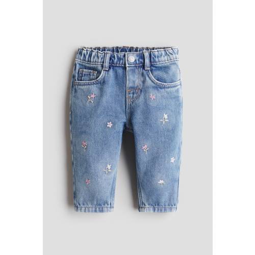 EMBROIDERED-DETAIL JEANS