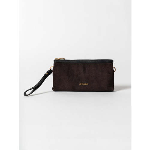 Anita Carryall Pouch | Luxury Suede Leather Travel Wallet – Alf the Label