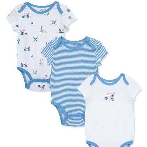 Golf Club 3-Pack Bodysuits