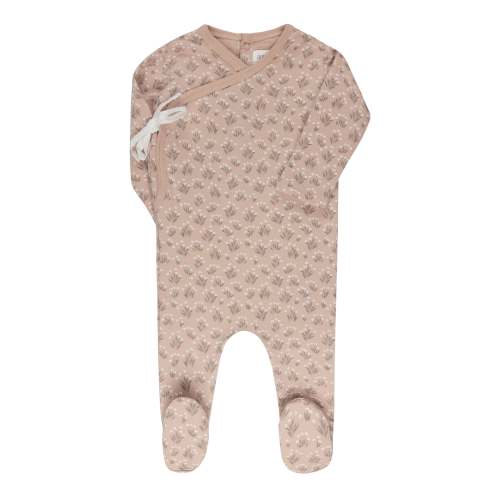 French Terry Blooms Collection - Footie