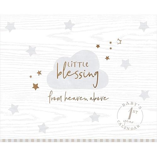 Baby's First Year Calendar Memory Book, 11" x 18"