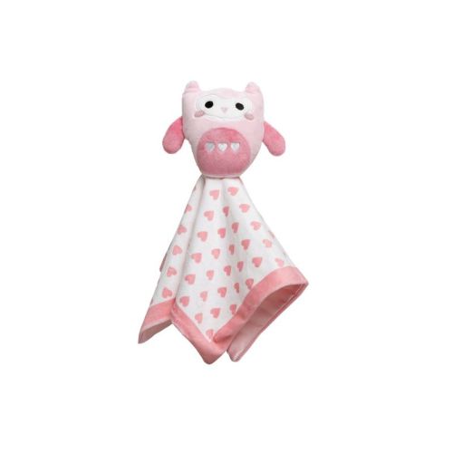 Pearhead Plush Lovey Crib Toy - Owl: Emotional Development, Soother, 13.5" Height
