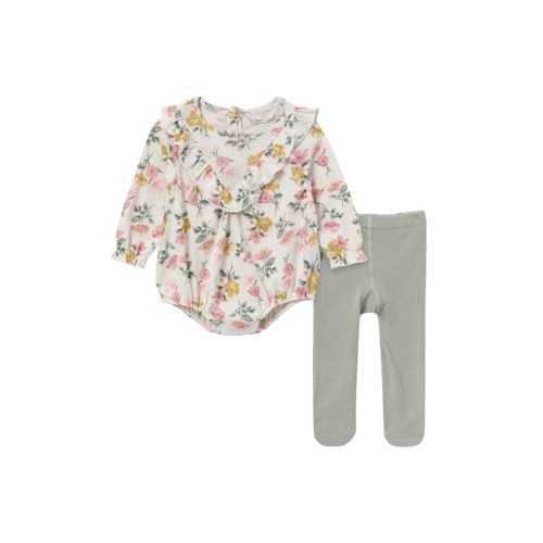 Bubble Romper and Tights Set