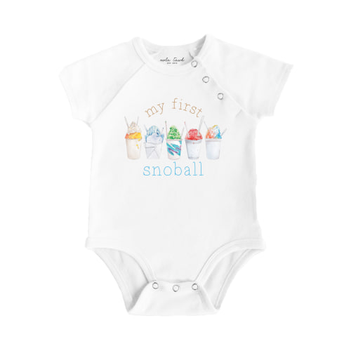 My First Snoball Organic Cotton Baby Onesie