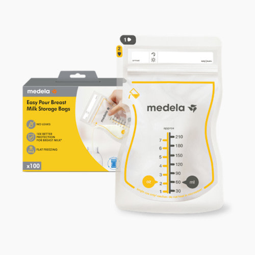 Easy Pour Breast Milk Storage Bags