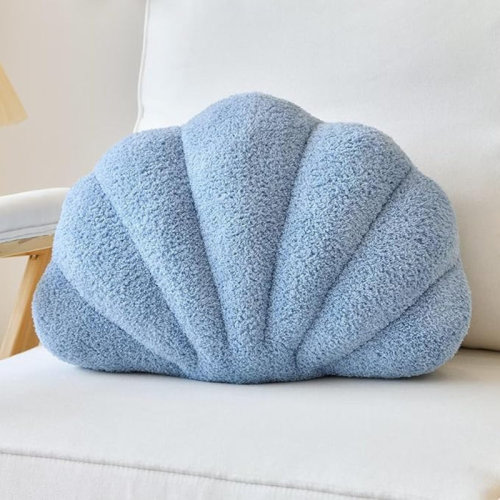 HHA Seashell Throw Pillows, Shell Shaped Throw Pillows, 13 Inch Soft Home Decorative Pillow Plush Cushion For Bed Couch Living Sofa Room Decor Accent Throw Pillow | Wayfair