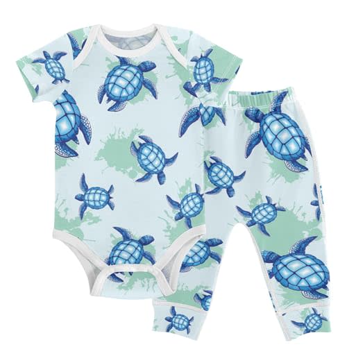 Baby Clothes Set Infant Bodysuits Pants Sets 0-24M For Boys Girls