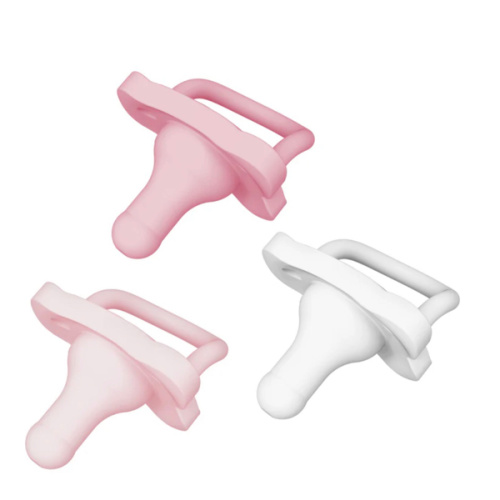 Dr. Brown's HappyPaci, 100% Silicone Pacifier, 0-6 Months - Pink | Grove Collaborative
