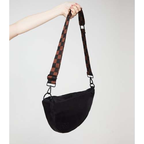 Black Crossbody Compact Diaper Bag | Sling Diaper Bag | citymouse