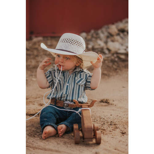 Workman Short Sleeve Pearl Snap Onesie – Cowkid Clothing Company