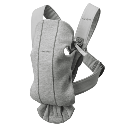 Baby Carrier Mini: Light gray - 3D Jersey