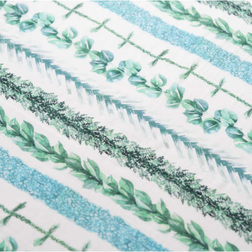 Hawaiian Bamboo Swaddle — Lei ʻŌmaʻomaʻo | The Keiki Dept