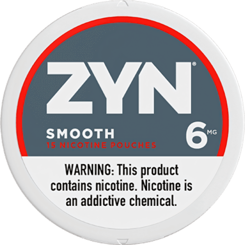 Zyn Nicotine Pouches Smooth - 5 Pack