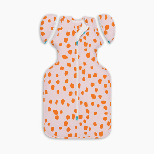 Love to Dream Swaddle Up Transition Bag Original 1.0 TOG - Pink -Jumbo Animal, Large