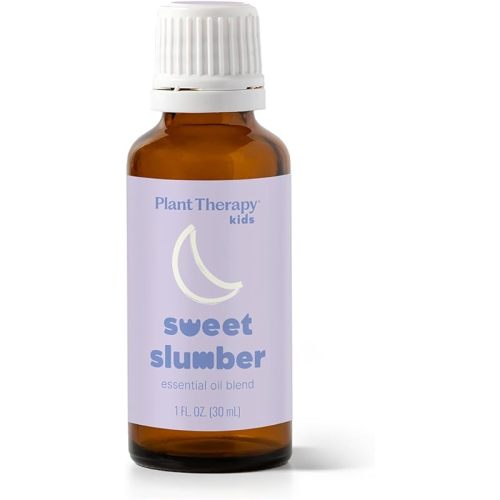 Plant Therapy Kids Sweet Slumber Essential Oil Blend 30 mL (1 oz) 100% Pure, Undiluted, Relaxing Aromatherapy for Sleep