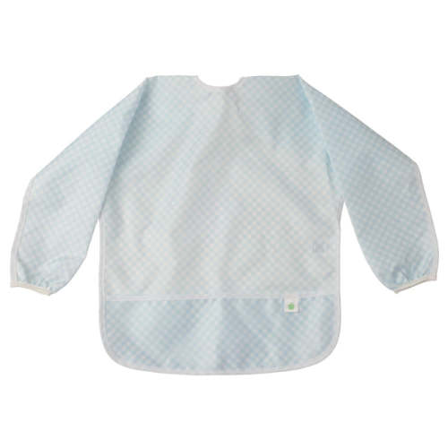 Apple of My Isla - The Cover Everything Bib (Color: Blue Gingham)
