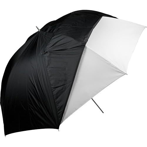 Westcott 2021 60in. Optical White Satin Umbrella with Removable Black Cover