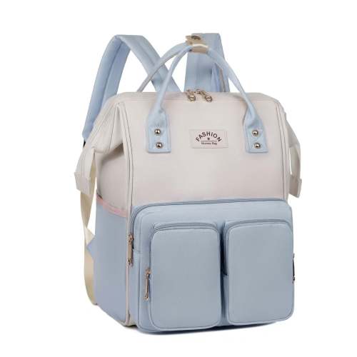 Large Waterproof Diaper Bag Backpack – Stylish Baby Bag with Ample Storage for Travel and Daily Use