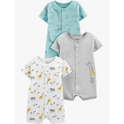 Simple Joys by Carter's Baby 3-Pack Snap-up Rompers