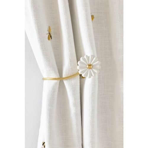 Daisy Flower Tieback