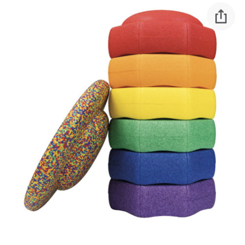 StepPebbles and FREE Balance Board | Pastel