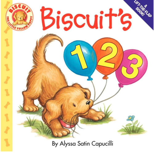 Biscuit's 123: A Lift-the-Flap Counting Board Book for Kids