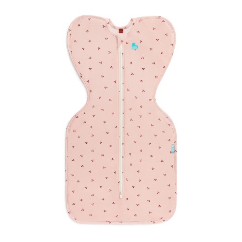 Love To Dream Bamboo Swaddle Up 1.0 Tog Cherries Blush Size Small