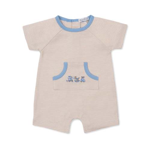 Vintage Toy Fun Short Stripe Playsuit