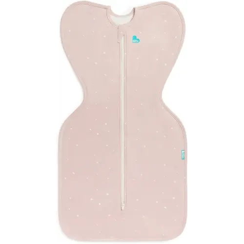 Love to Dream Swaddle UP, Baby Sleep Sack, Self-Soothing Swaddles for Newborns, Snug Fit Helps Calm Startle Reflex, New Born Essentials for Baby, 1.0 TOG, 5-8.5 lbs, Powder Pink Twinkle