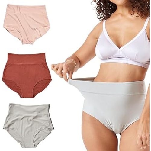 All-In Panty. High-Waist for Maternity, Postpartum & C-Section Recovery. TheBump's Best Postpartum Underwear.
