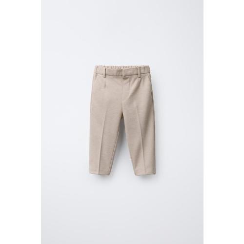 COMFORT SUIT PANTS - Light beige | ZARA United States