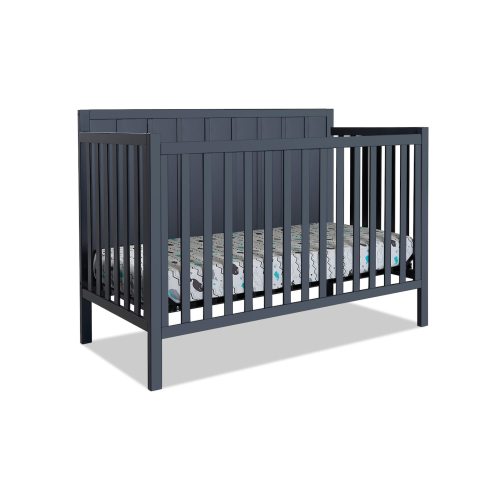 Ollie Navy 4-in-1 Convertible Crib | Bob's Discount Furniture & Mattress Store
