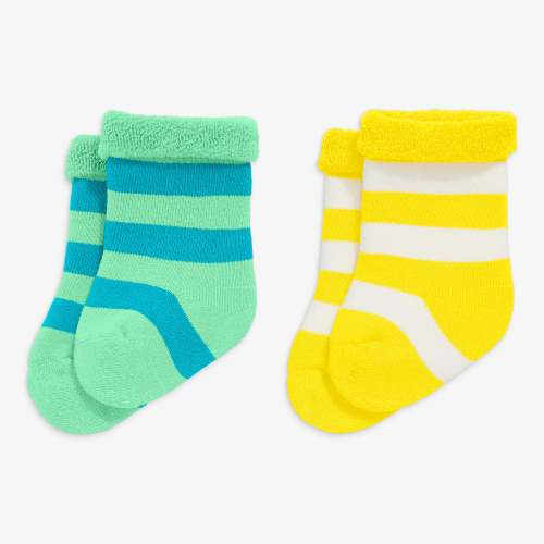 Baby's first sock sunburst 2-packs(0-6m) | Primary.com