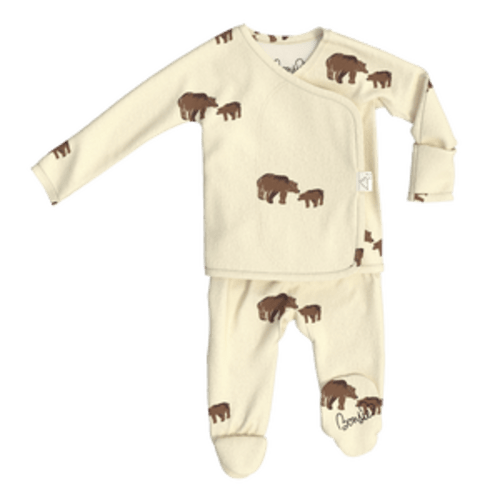 Footie - Pinky Promise – Bonsie Skin to Skin Babywear