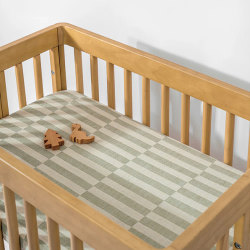 Babyletto All-Stages Custom Bassinet Sheet in GOTS Certified Organic Muslin Cotton