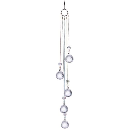 Crystals Ball Prisms Suncatcher Hanging Ornament Rainbow Maker for Home,Garden Decoration
