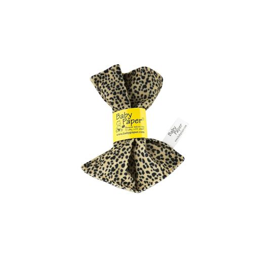 Original Baby Paper - Crinkle Teether and Sensory Toy for Babies and Infants | Cheetah | Non-Toxic, Washable | Great for Baby Showers