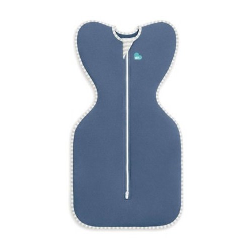 Love to Dream Swaddle Up Sleep Sack- Cotton 1.0 TOG - Denim - NB