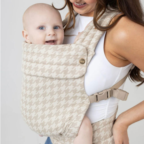 The Monarch Baby Carrier - Houndstooth – Mabē